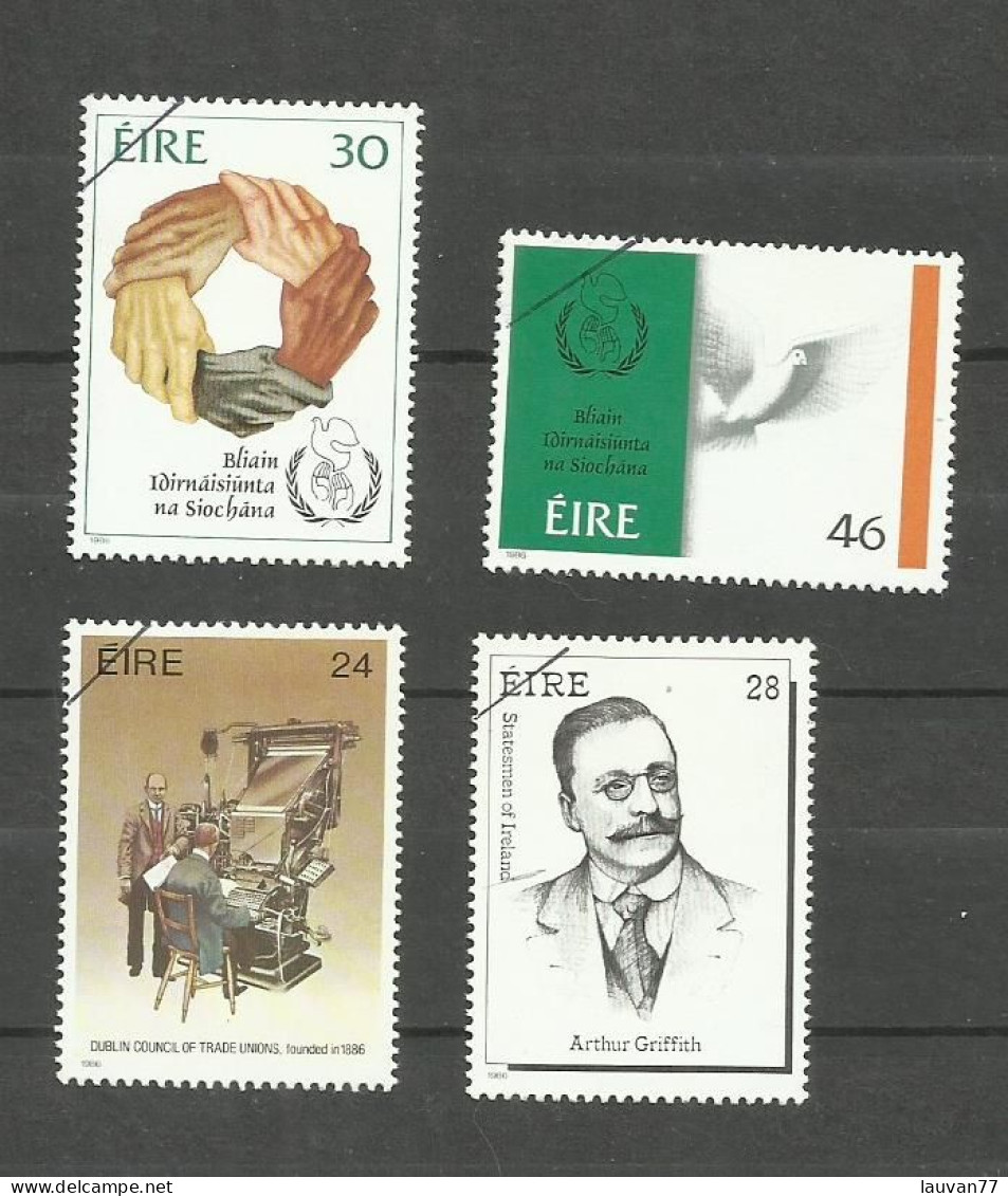 Irlande N°606 à 609 Cote 4€ - Usati