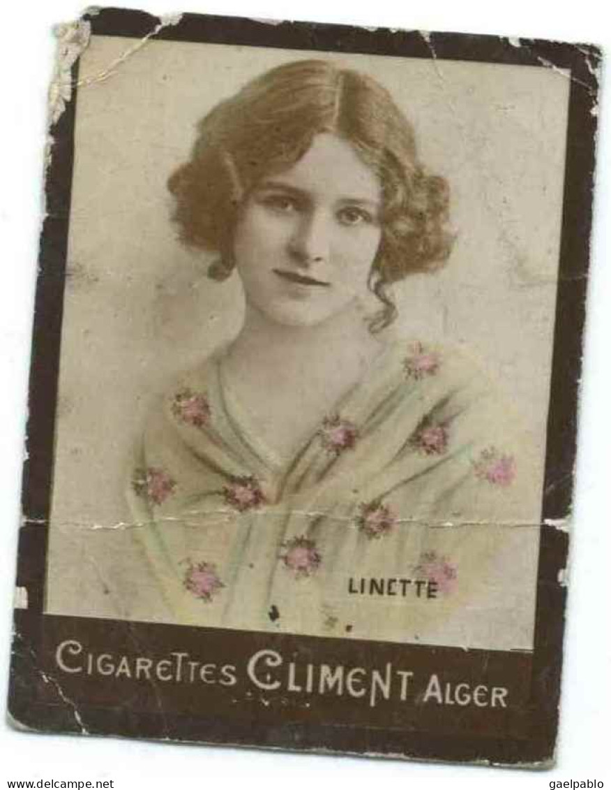 CIGARETTES CLIMENT ALGER - LINETTE - Climent