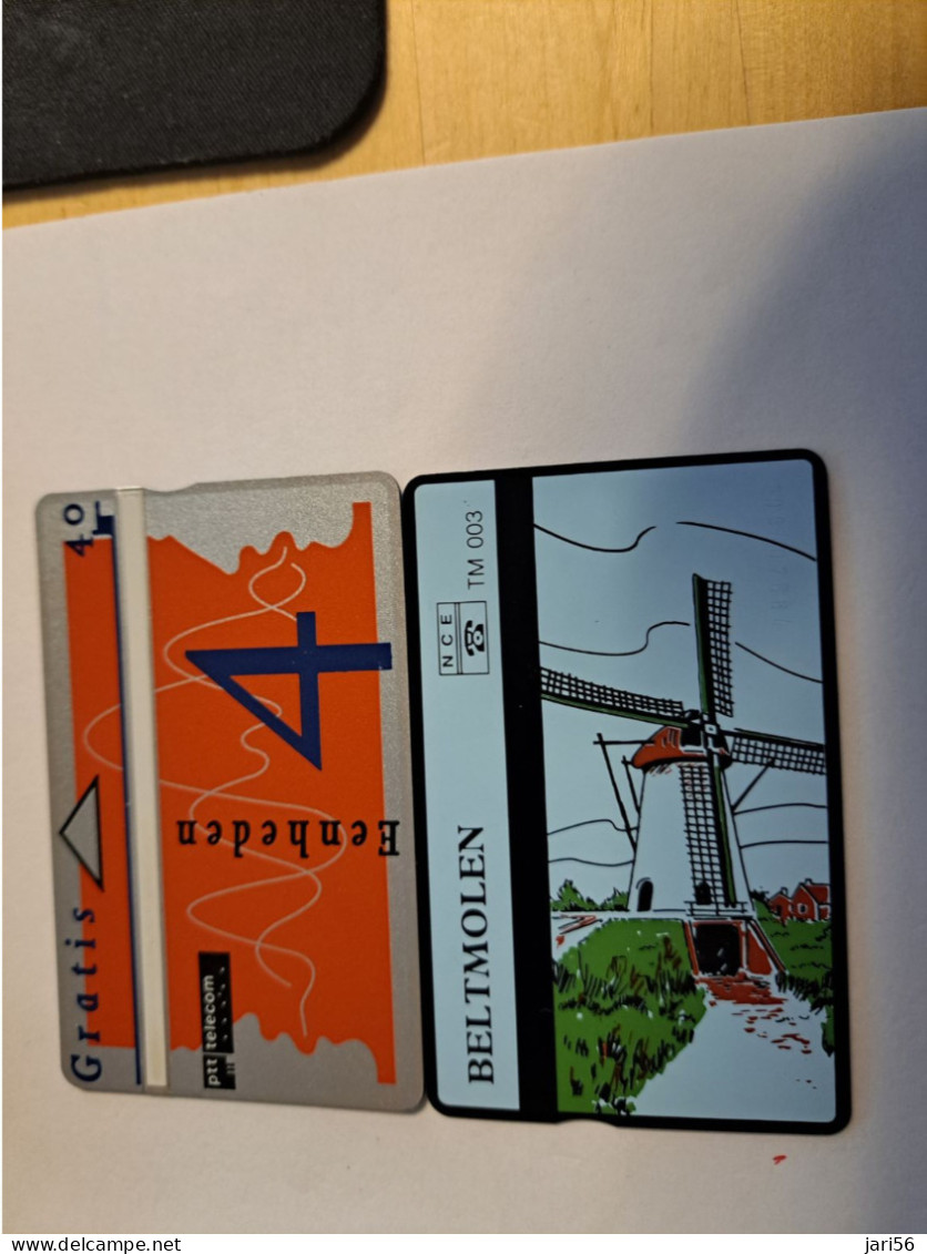 NETHERLANDS  4 UNITS /    / MILLS SERIE NO 1-3   / RCZ 180.01 T/M 180.03 MINT  ** 15940** - Cartes GSM, Prépayées Et Recharges