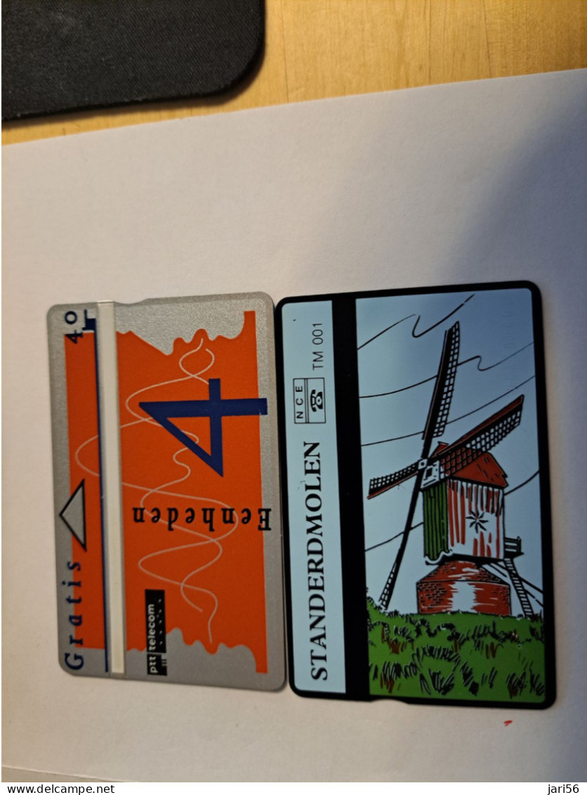 NETHERLANDS  4 UNITS /    / MILLS SERIE NO 1-3   / RCZ 180.01 T/M 180.03 MINT  ** 15940** - [3] Sim Cards, Prepaid & Refills