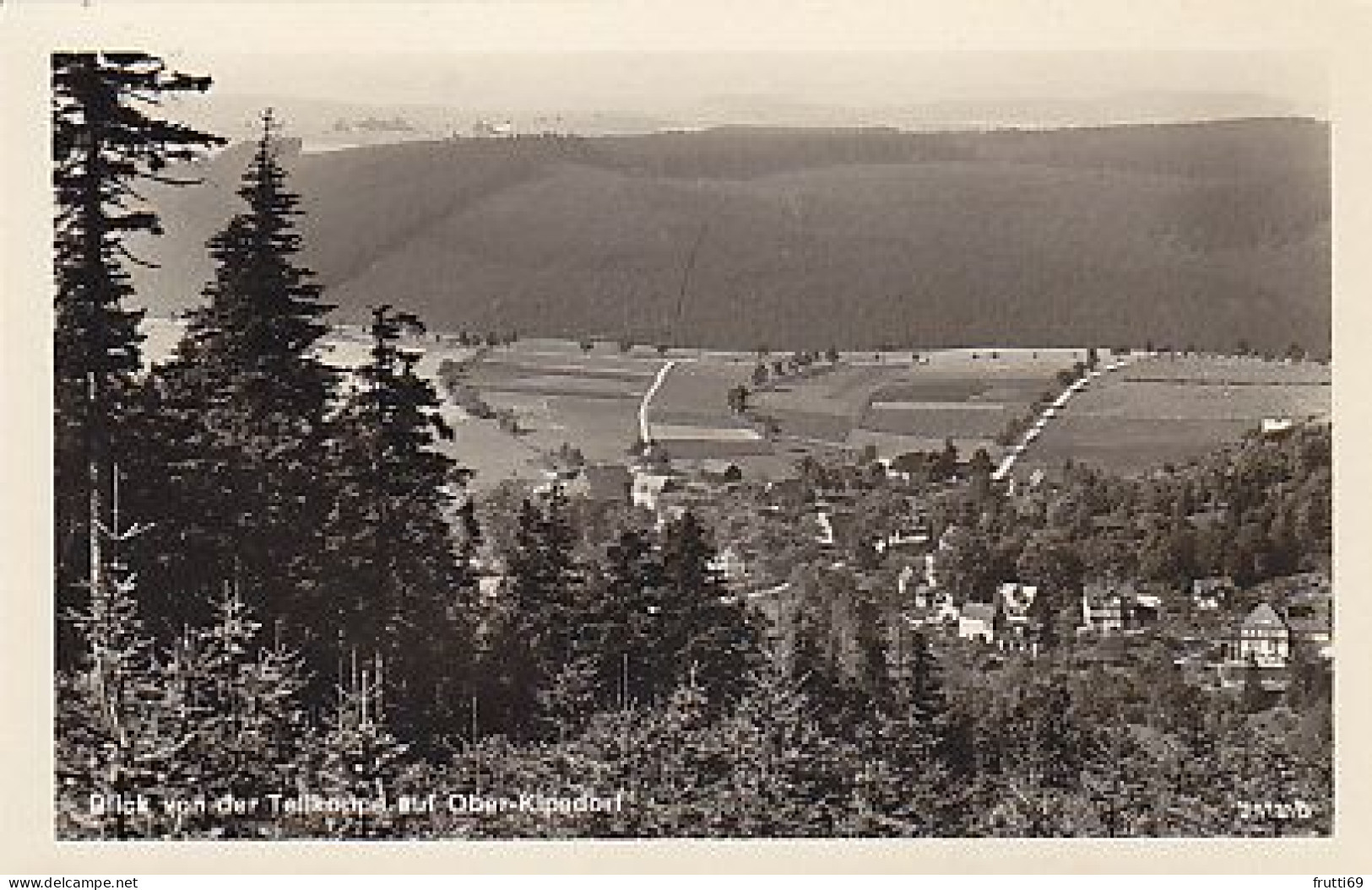 AK 189485 GERMANY - Blick Von Der Tellkoppel Auf Ober-Kipsdorf - Kipsdorf