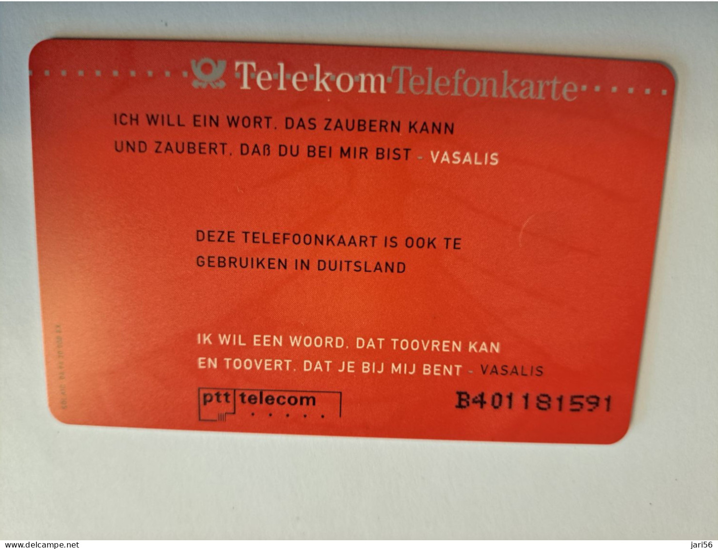 NETHERLANDS  HFL 1,00    CC  MINT CHIP CARD   / COMPLIMENTSCARD / FROM SERIE / MINT   ** 15952** - GSM-Kaarten, Bijvulling & Vooraf Betaalde