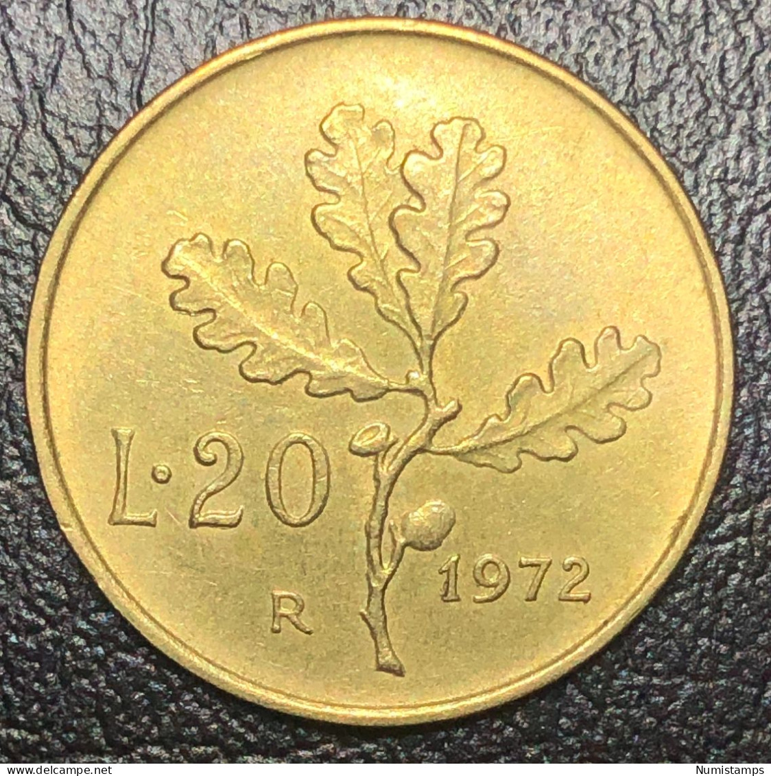 Italia 20 Lire, 1972 - 20 Lire