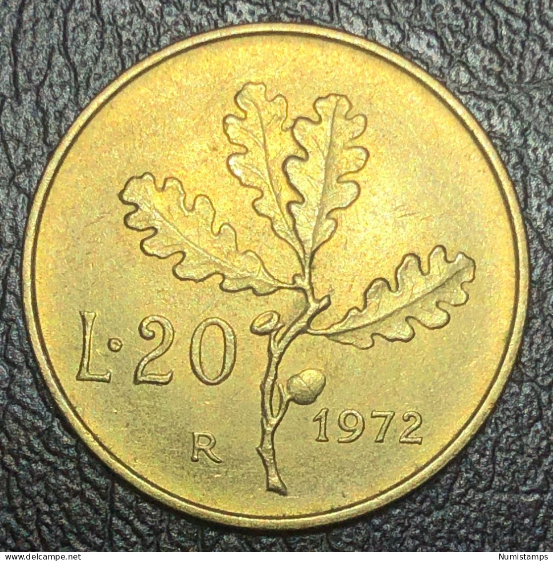 Italia 20 Lire, 1972 - 20 Lire