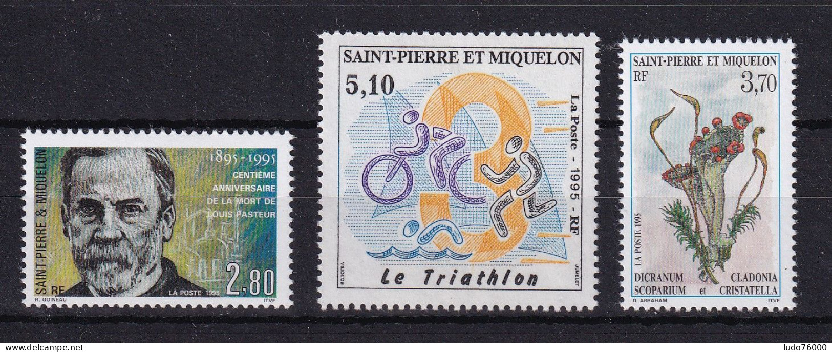 D 745 / ST PIERRE ET MIQUELON / N° 609/611 NEUF** COTE 5.60€ - Collezioni & Lotti