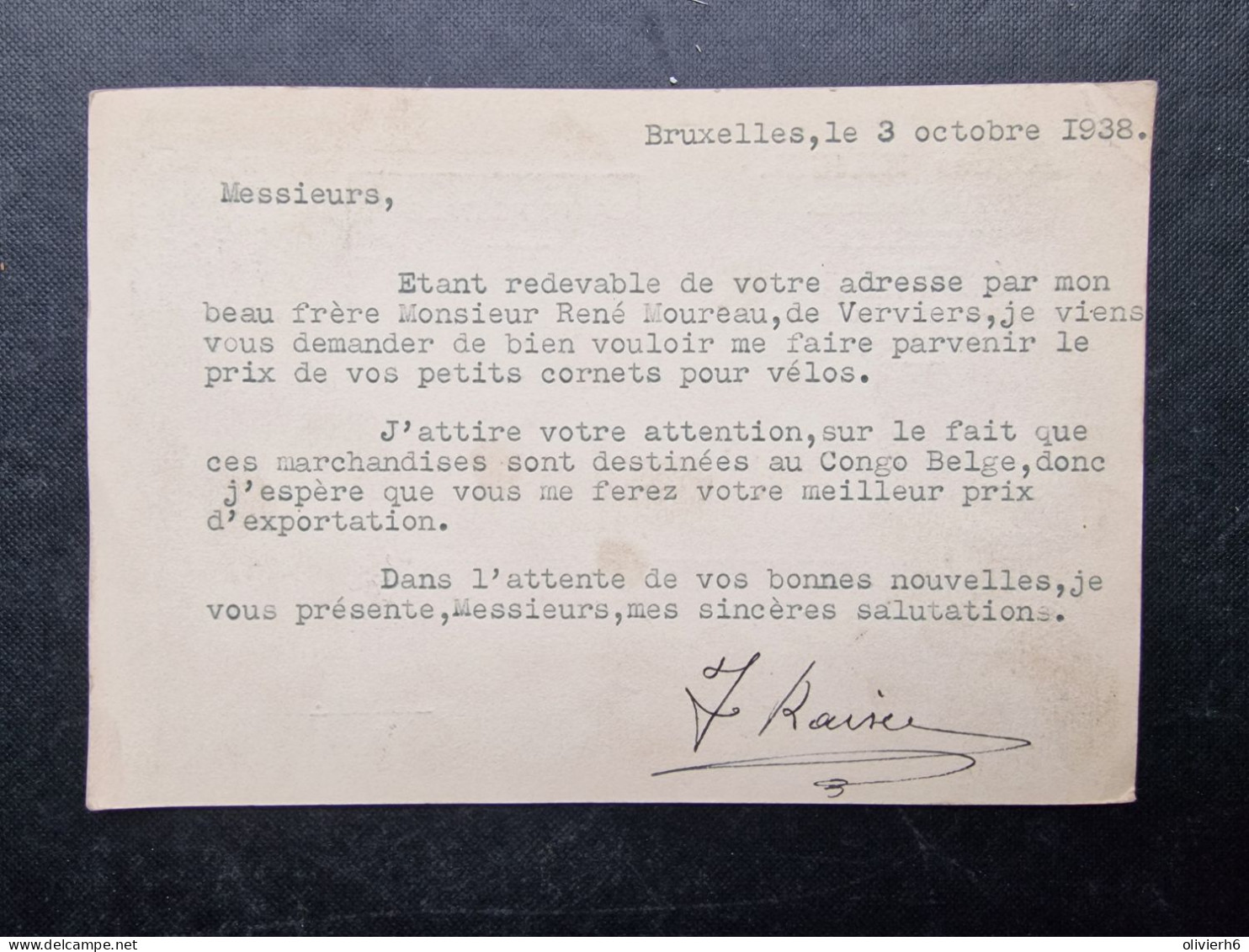 CP BELGIQUE (V1916) BRUXELLES PETITS METIERS (2 Vues) Jacques Kaiser Rue Rembrandt, 17 - Petits Métiers