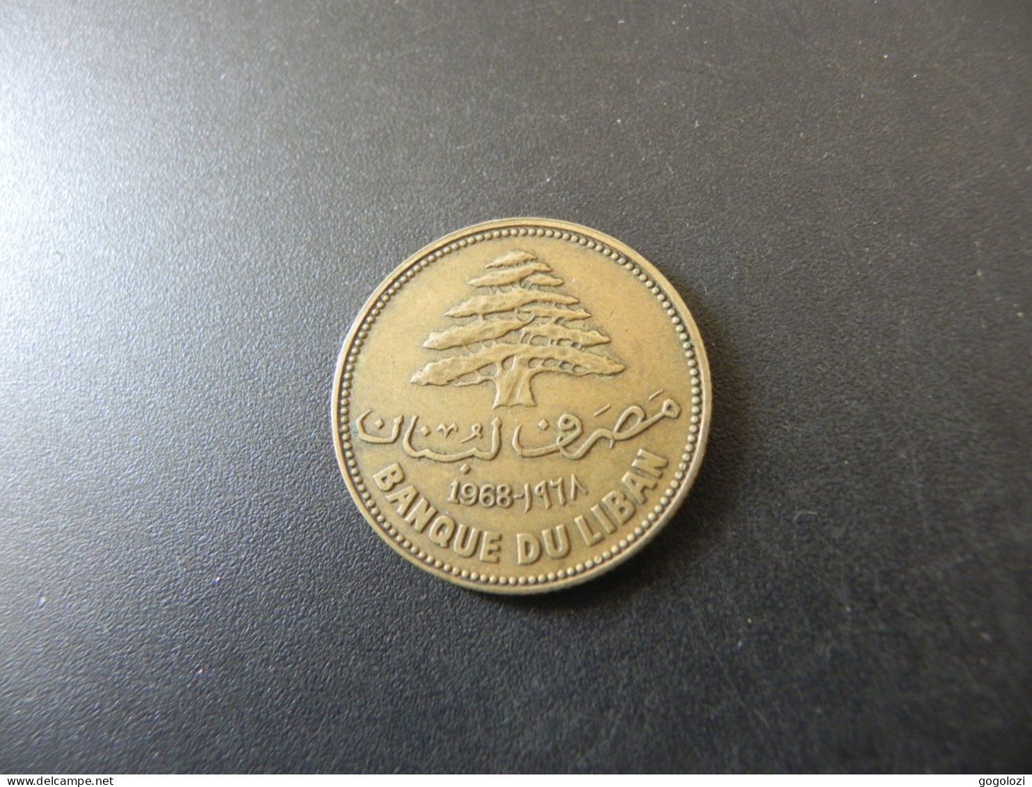 Liban 25 Piastres 1968 - Lebanon