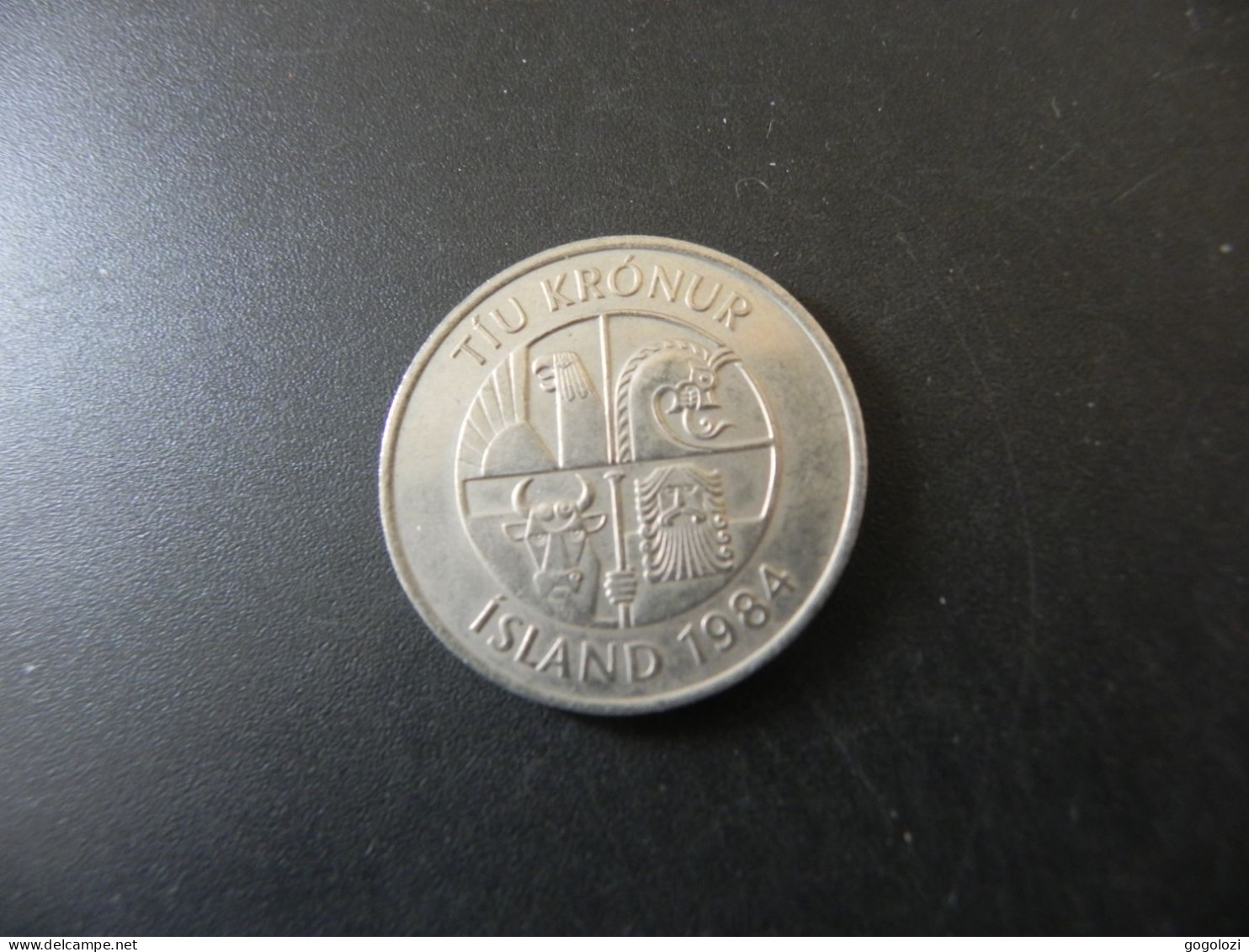 Iceland 10 Kronor 1984 - Iceland