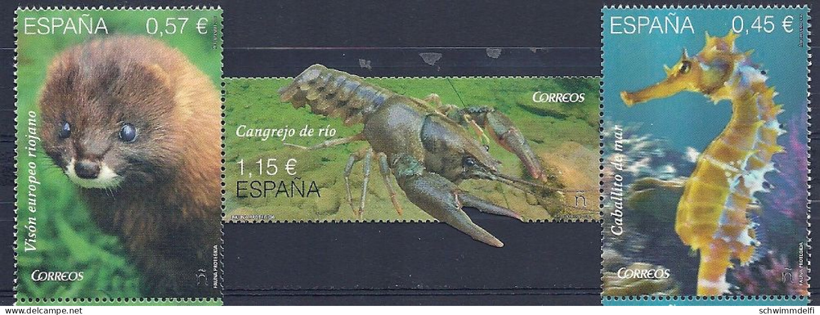 ESPAÑA - SPANIEN - 2016 - FAUNA PROTEGIDA - BLOQUE ESPECIAL NUEVO - Variétés & Curiosités