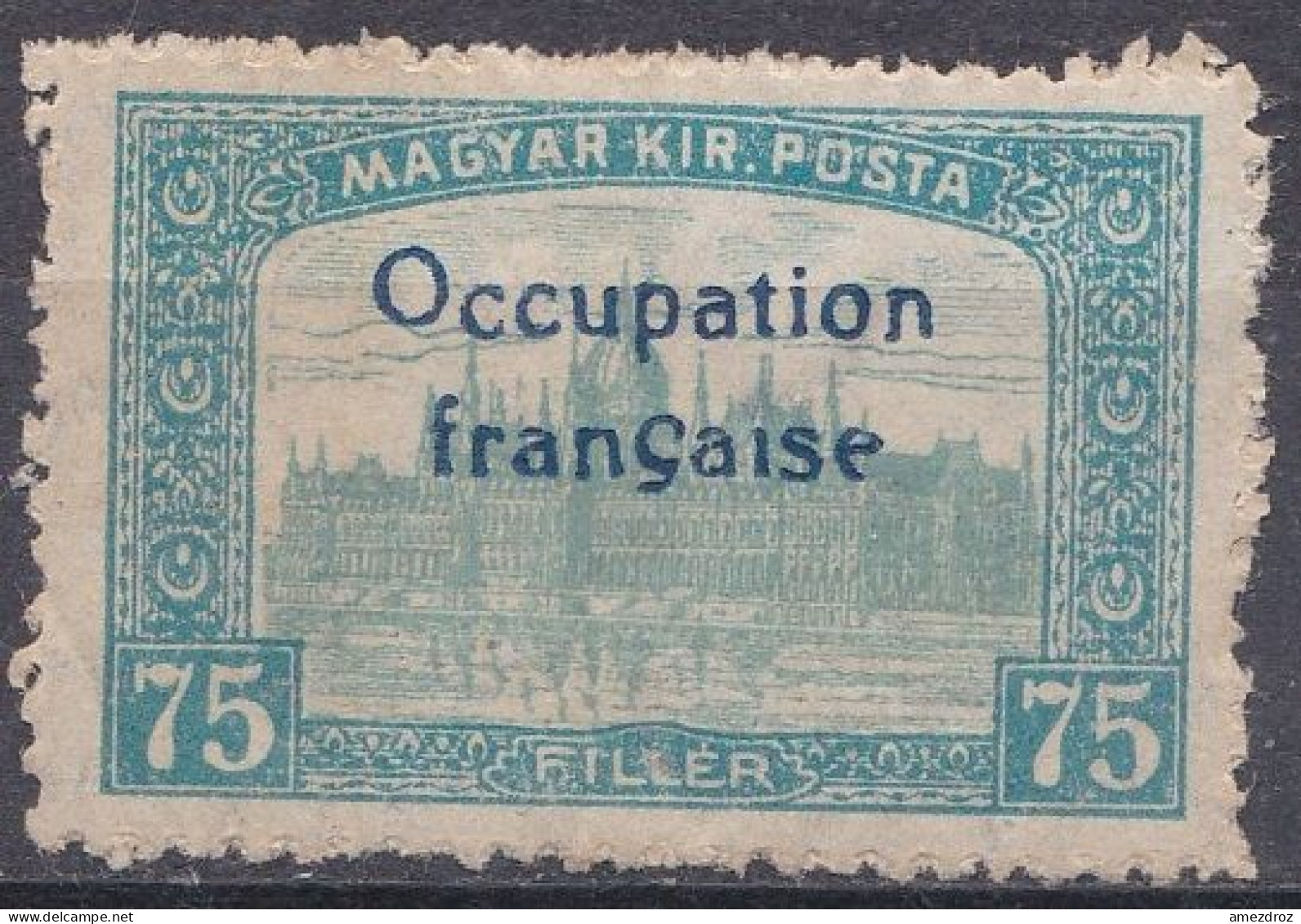 Arad Occupation Française En Hongrie N° 19 * Palais Variété O D' Occupation Plus Haut  (K6) - Unused Stamps