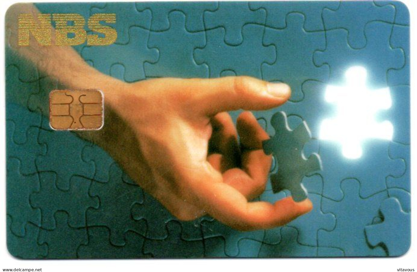 Puzzle Carte Magnétique NBS   Card Karte (F 553) - Ausstellungskarten