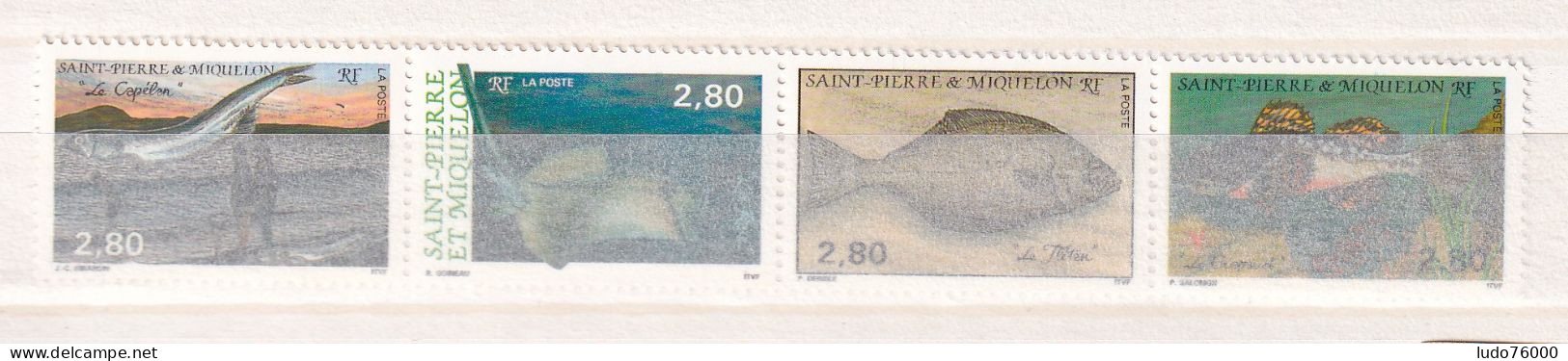 D 745 / ST PIERRE ET MIQUELON / N° 580/583 NEUF** COTE 6.40€ - Collections, Lots & Séries