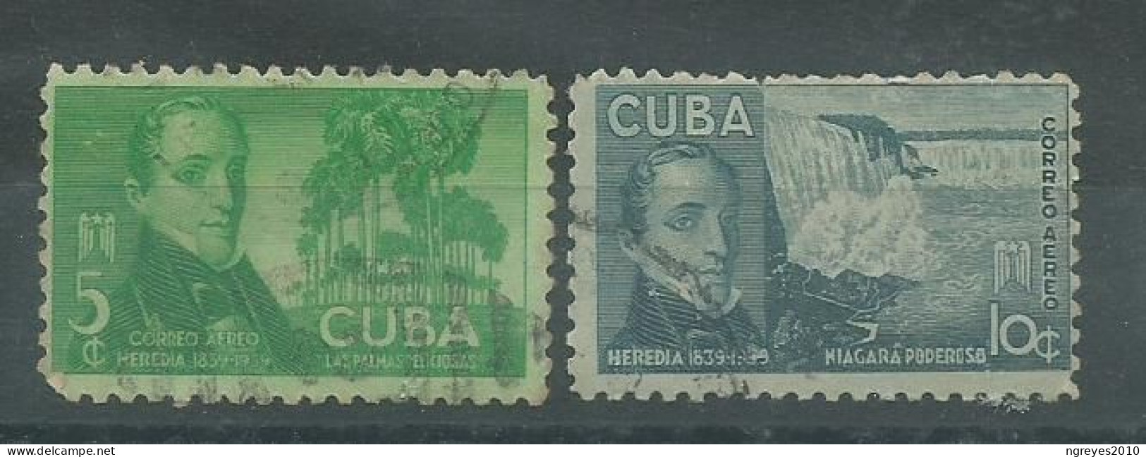 230045552  CUBA  YVERT AEREO Nº33/34 - Airmail