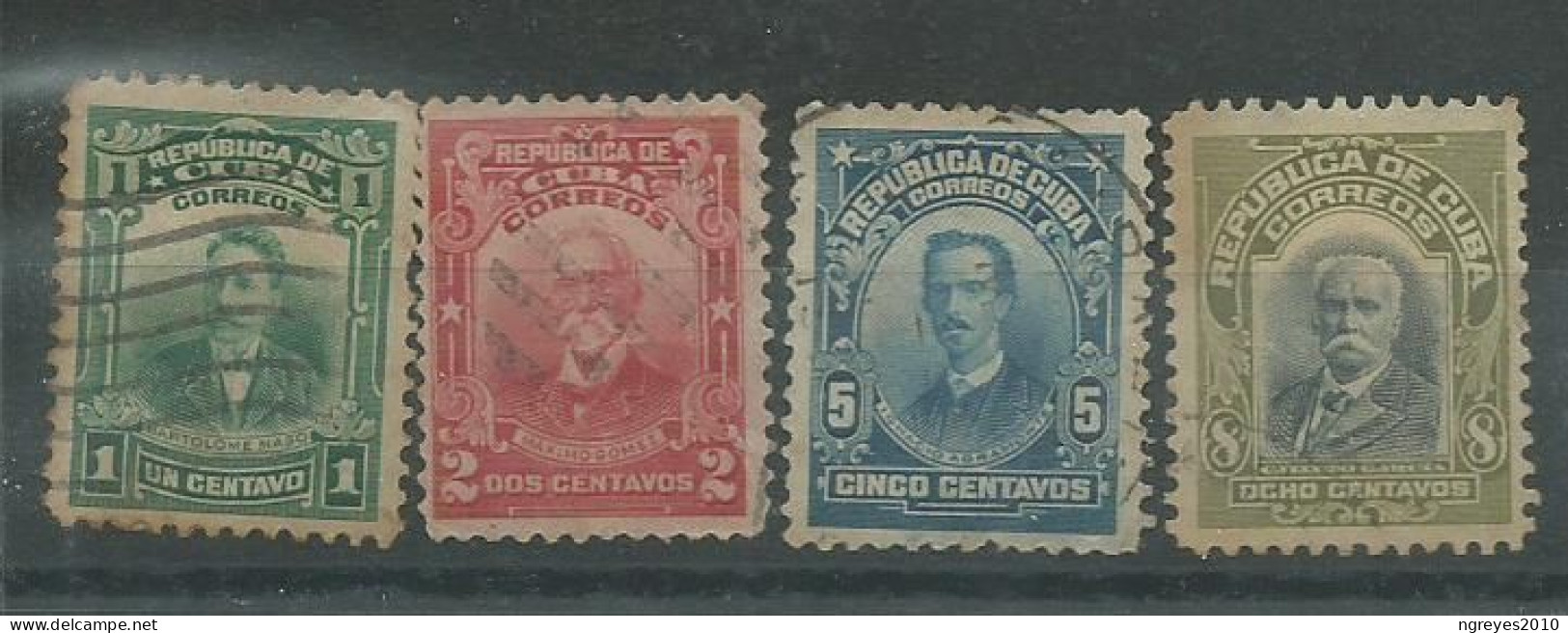 230045555  CUBA  YVERT  Nº161/165 (-165) - Used Stamps