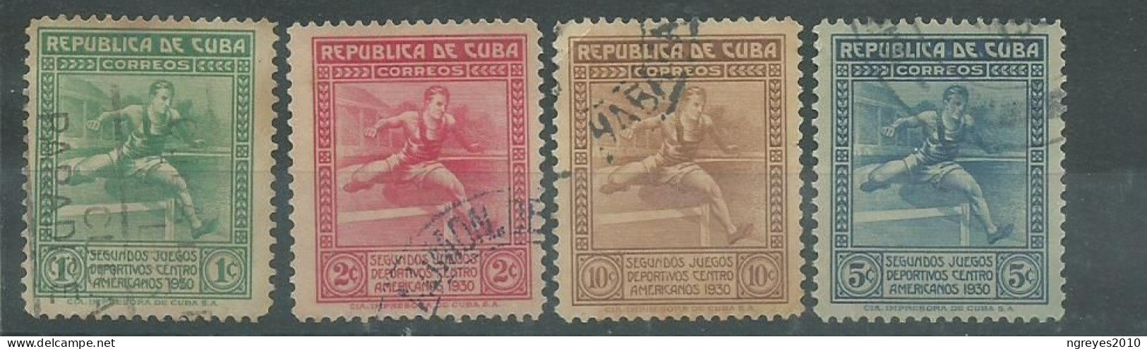 230045560  CUBA  YVERT  Nº202/206 (-206) - Usati