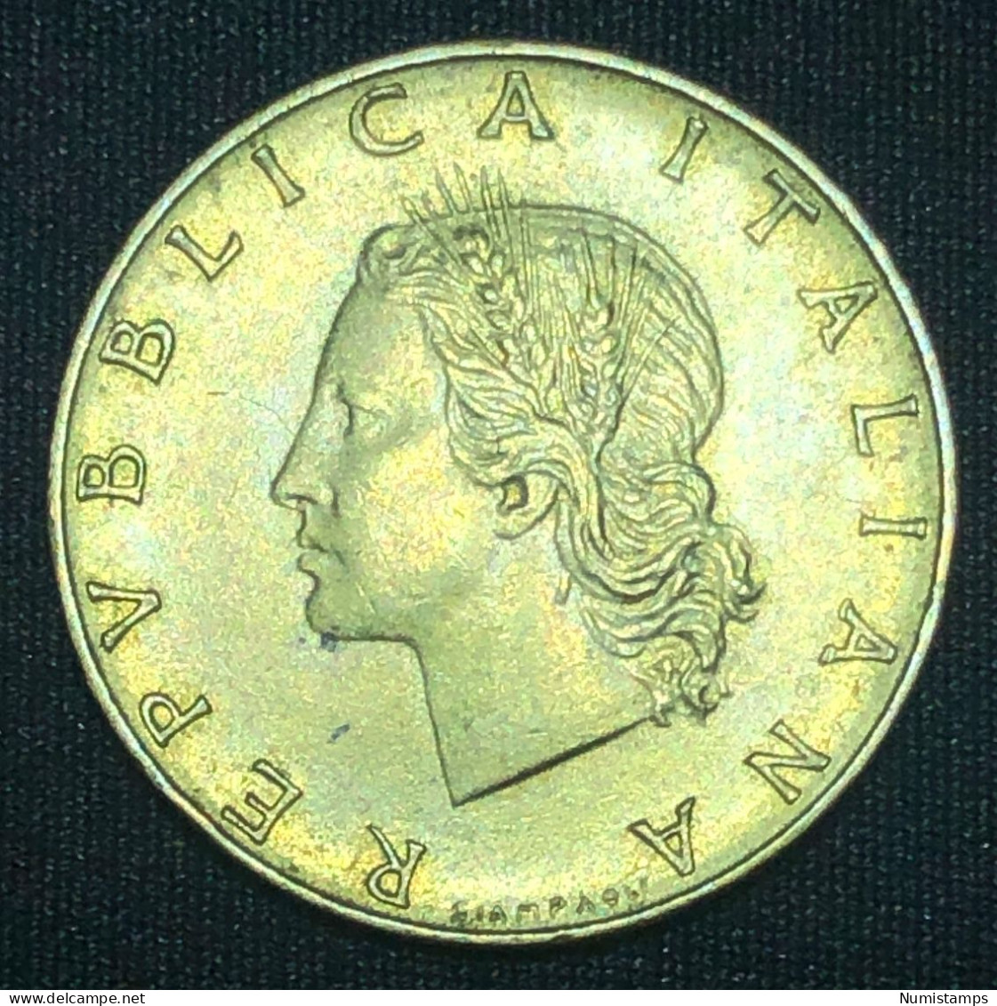 Italia 20 Lire, 1975 - 20 Liras