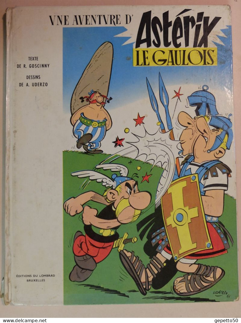 Astérix Le Gaulois Edition Le Lombard 1961 Usagé, Voir Description. - Astérix