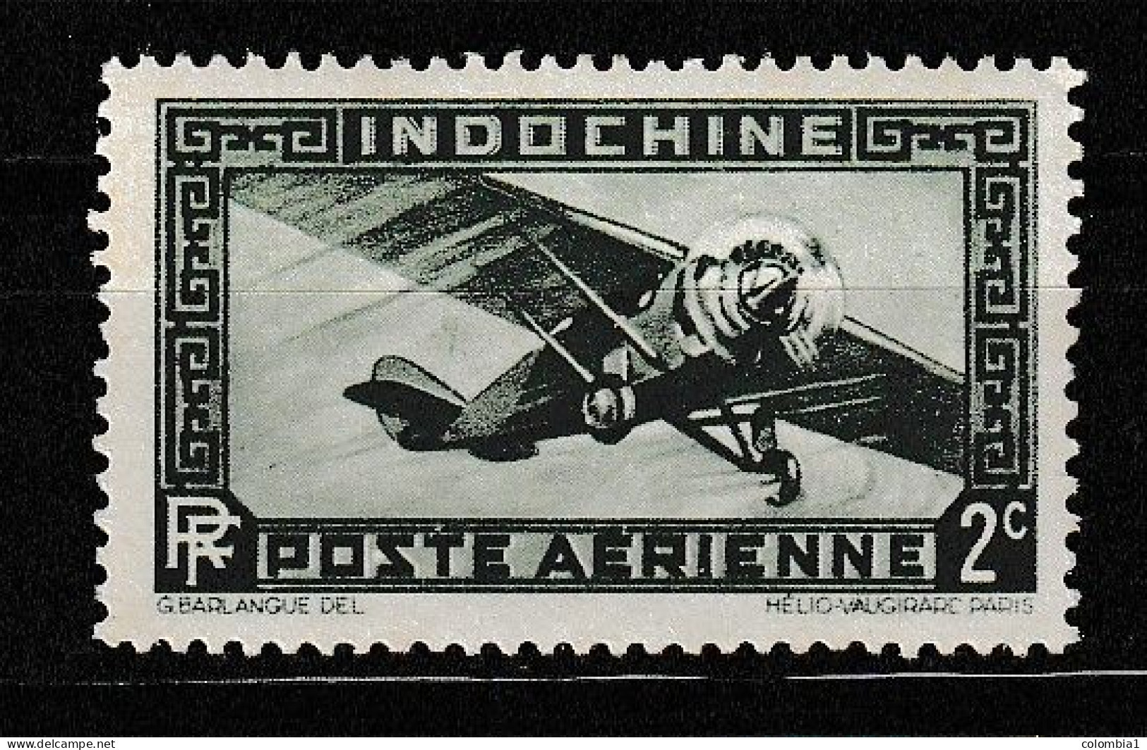 INDOCHINE YT PA 2 Neuf - Luchtpost