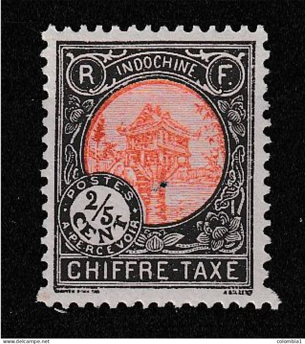 INDOCHINE YT TAXE 44 Neuf - Timbres-taxe