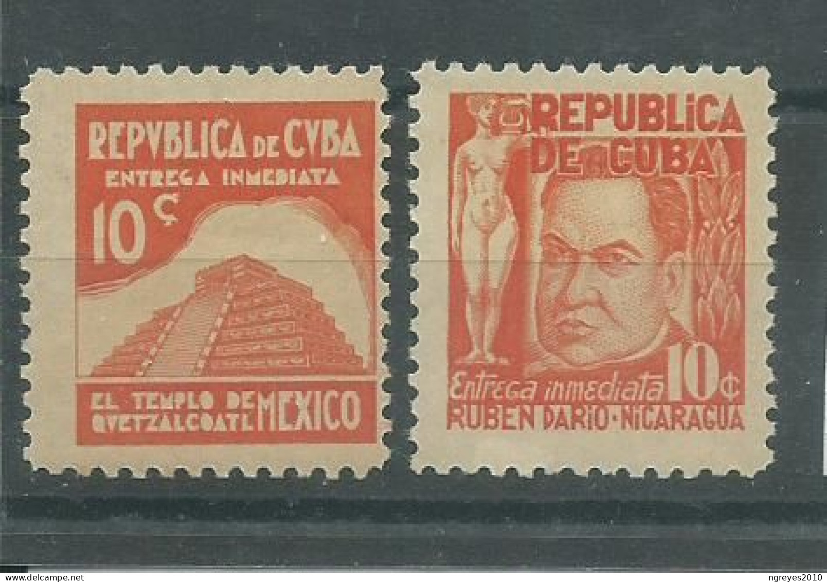 230045574  CUBA  YVERT TPLPE Nº8/9  **/* MNH/MH - Timbres-taxe