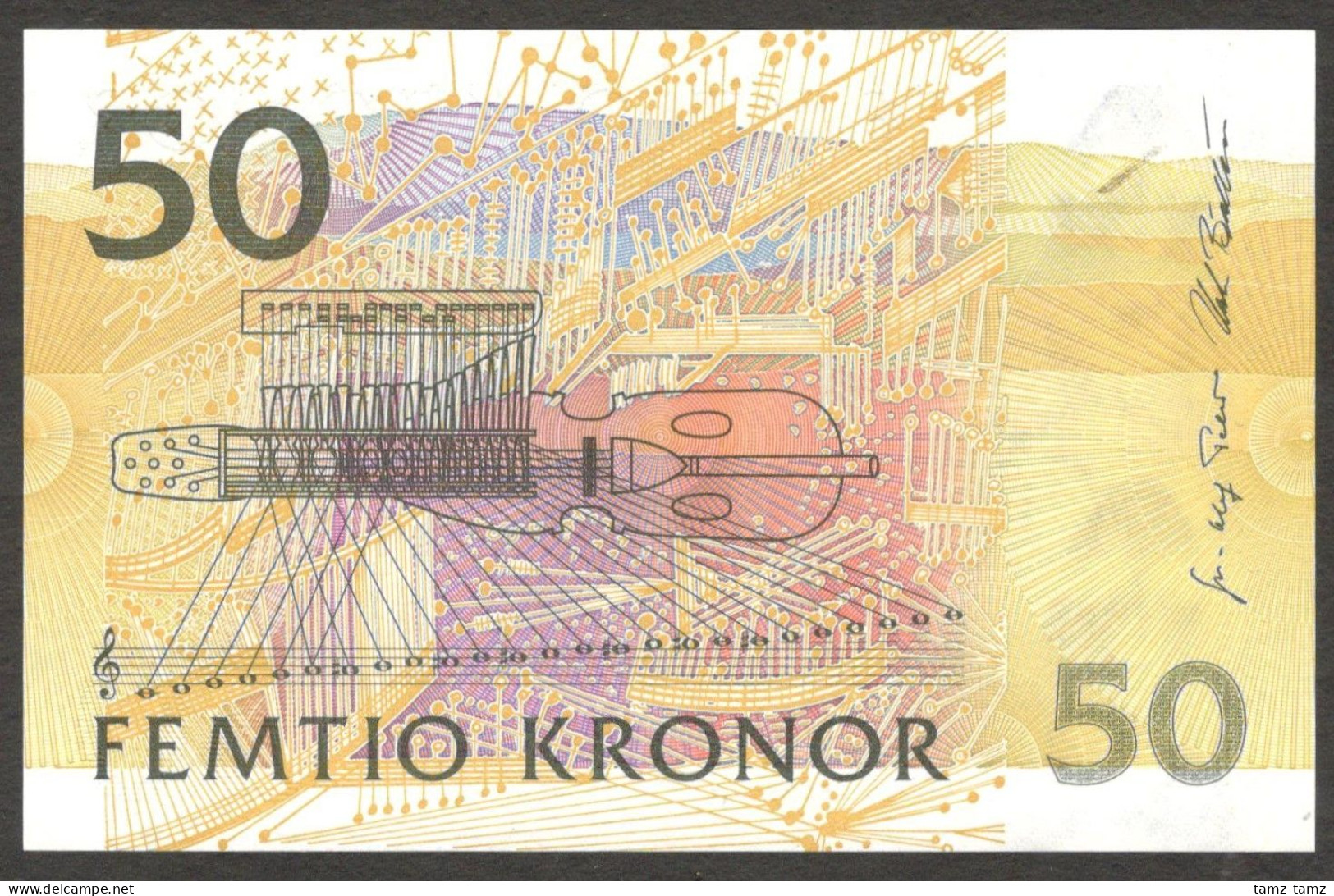 Sweden 50 Kronor Jenny Lind 1996 UNC Beautiful Banknotes - Sweden
