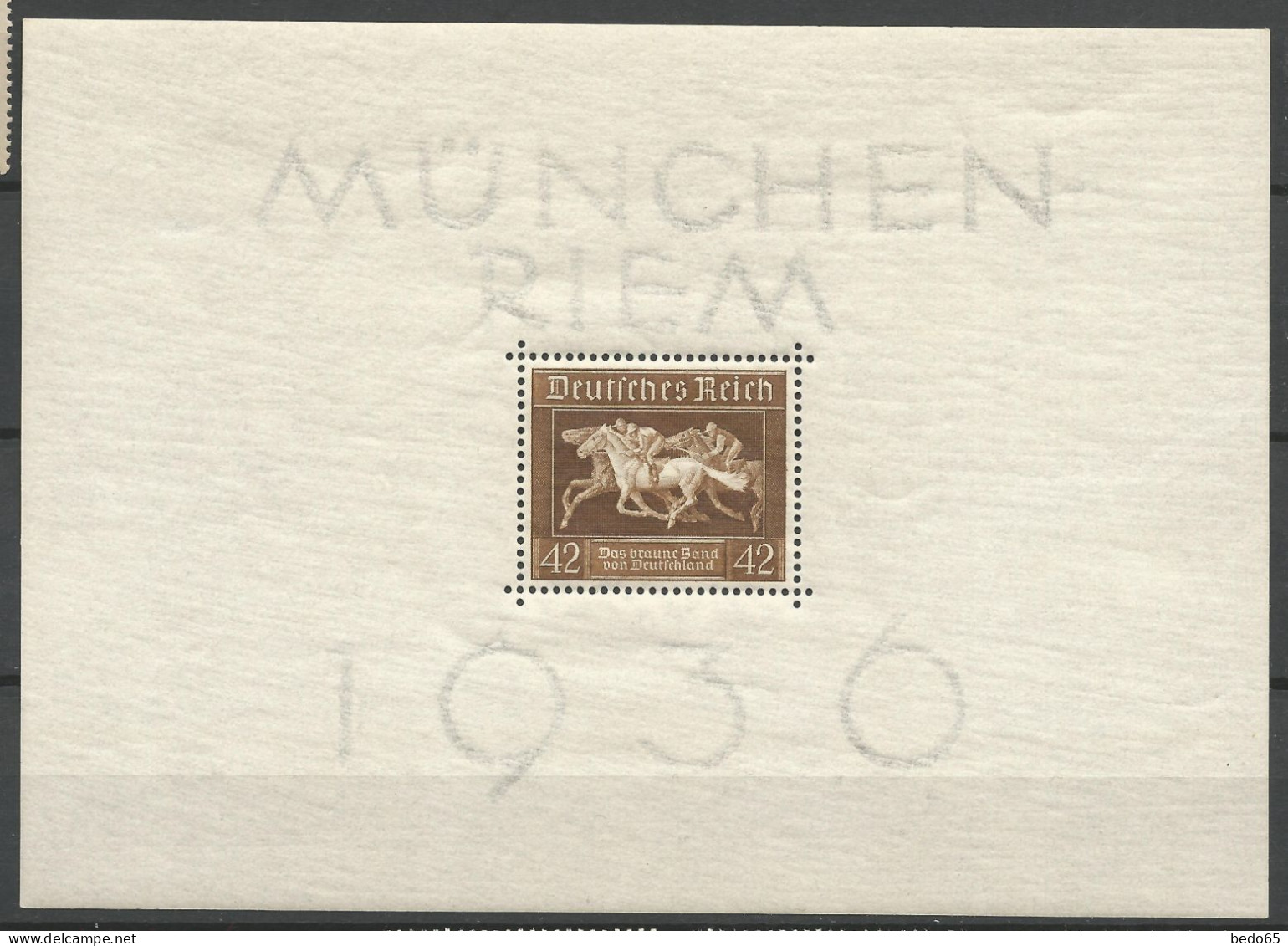 ALLEMAGNE Yvert Bloc N° 6  NEUF** LUXE SANS CHARNIERE / Hingeless / MNH - Blocchi