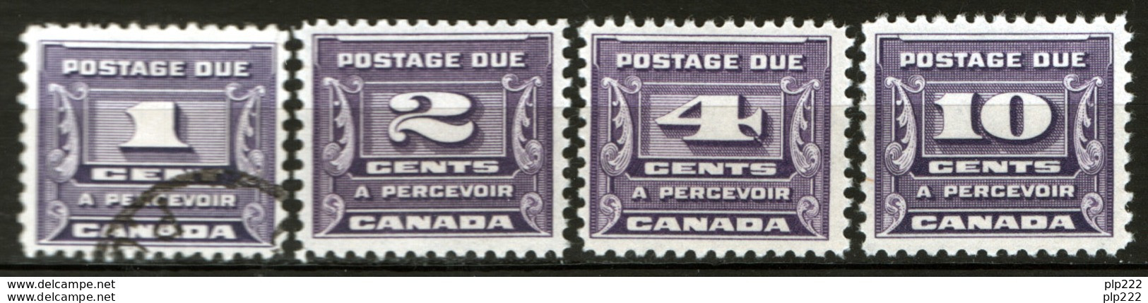 Canada 1934 Segnatasse Y.T S10A/13 MH/O/*/Used VF/F - Strafport