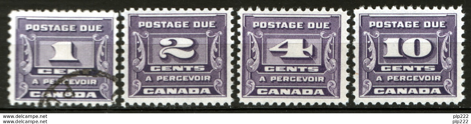 Canada 1934 Segnatasse Y.T S10A/13 MH/O/*/Used VF/F - Portomarken