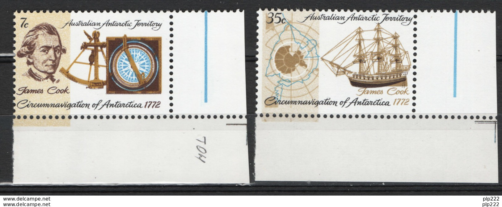 Australia Territori Antartici 1972 Y.T.21/22 **/MNH VF - Mint Stamps