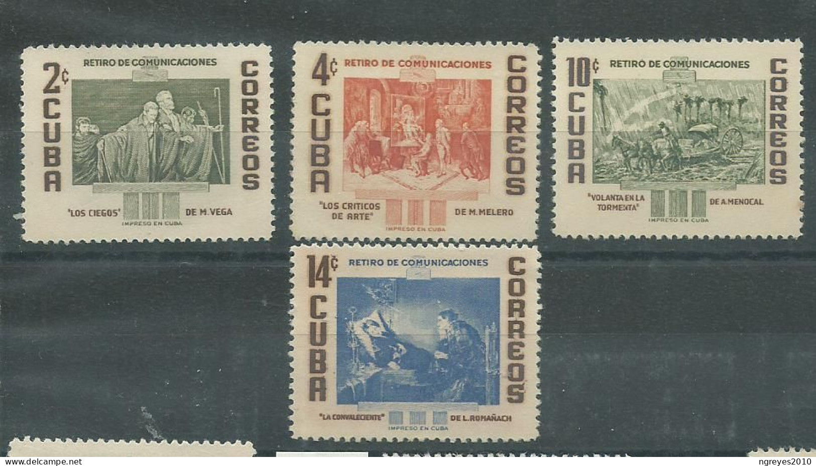 230045583  CUBA  YVERT  Nº450/453  **/MNH - Nuovi