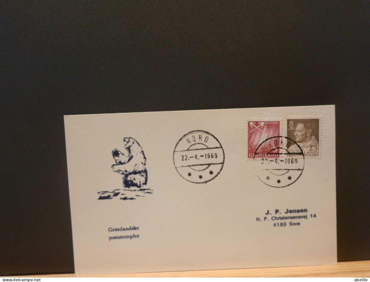 FDC GROENL.48/  LETTRE   GROENLAND  1969 - Covers & Documents