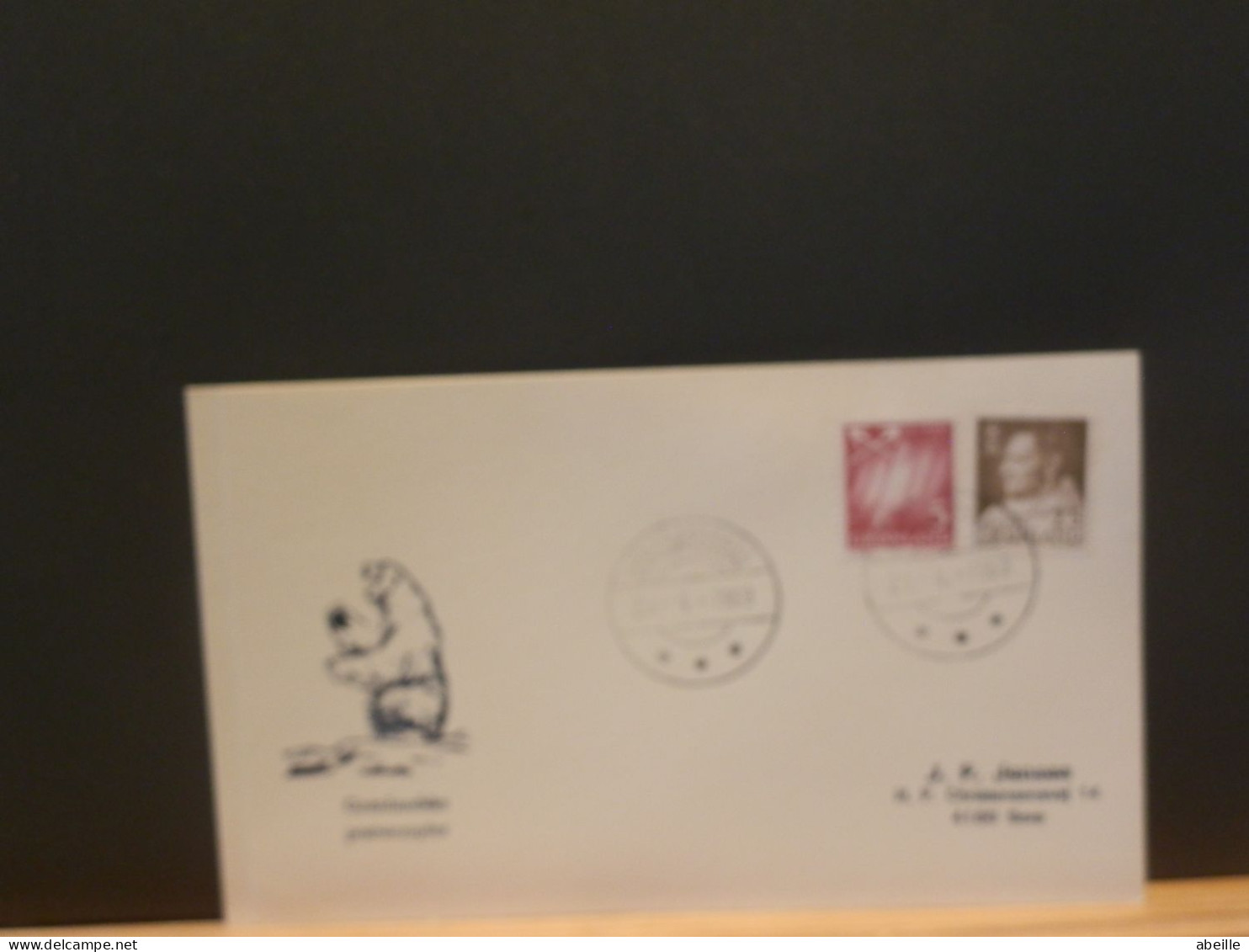 FDC GROENL.49/  LETTRE   GROENLAND  1969 - Storia Postale