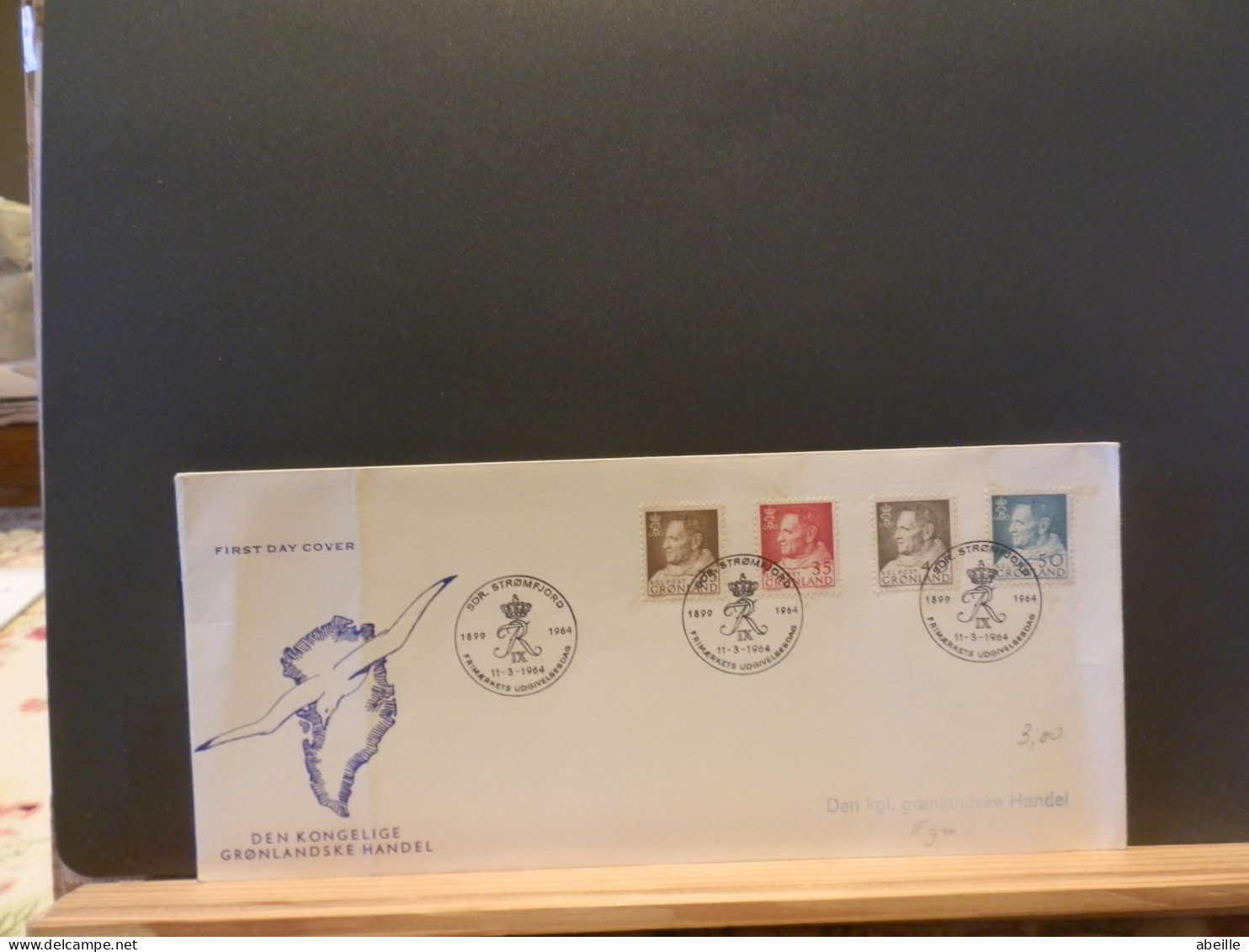 FDC GROENL.53/  FDC   GROENLAND  1964 - FDC