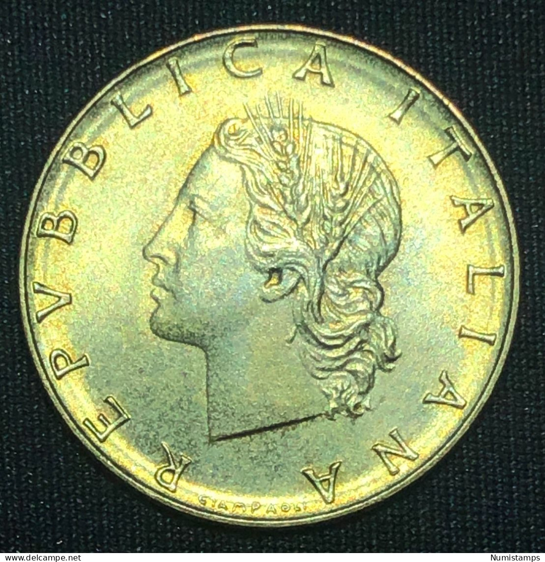 Italia 20 Lire, 1977 - 20 Liras