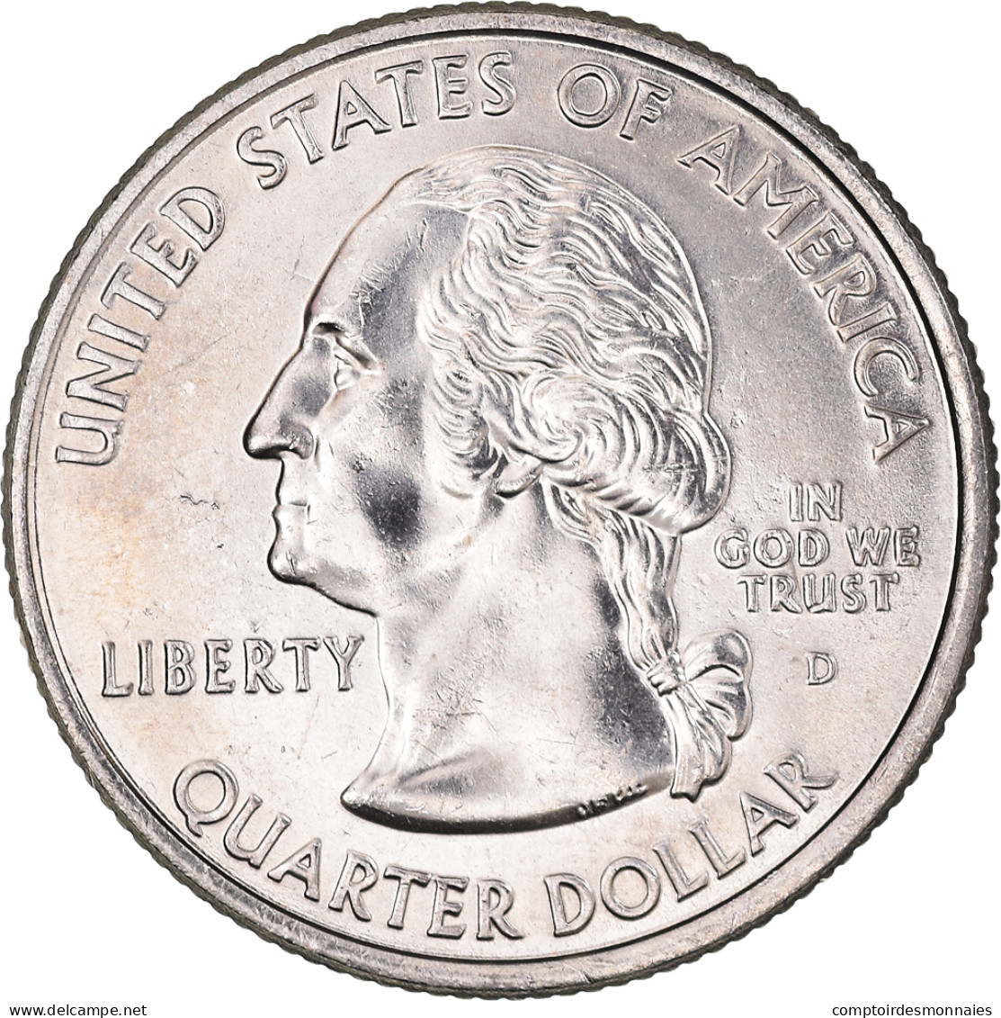 Monnaie, États-Unis, Quarter Dollar, Quarter, 2007, U.S. Mint, Philadelphie - 1999-2009: State Quarters