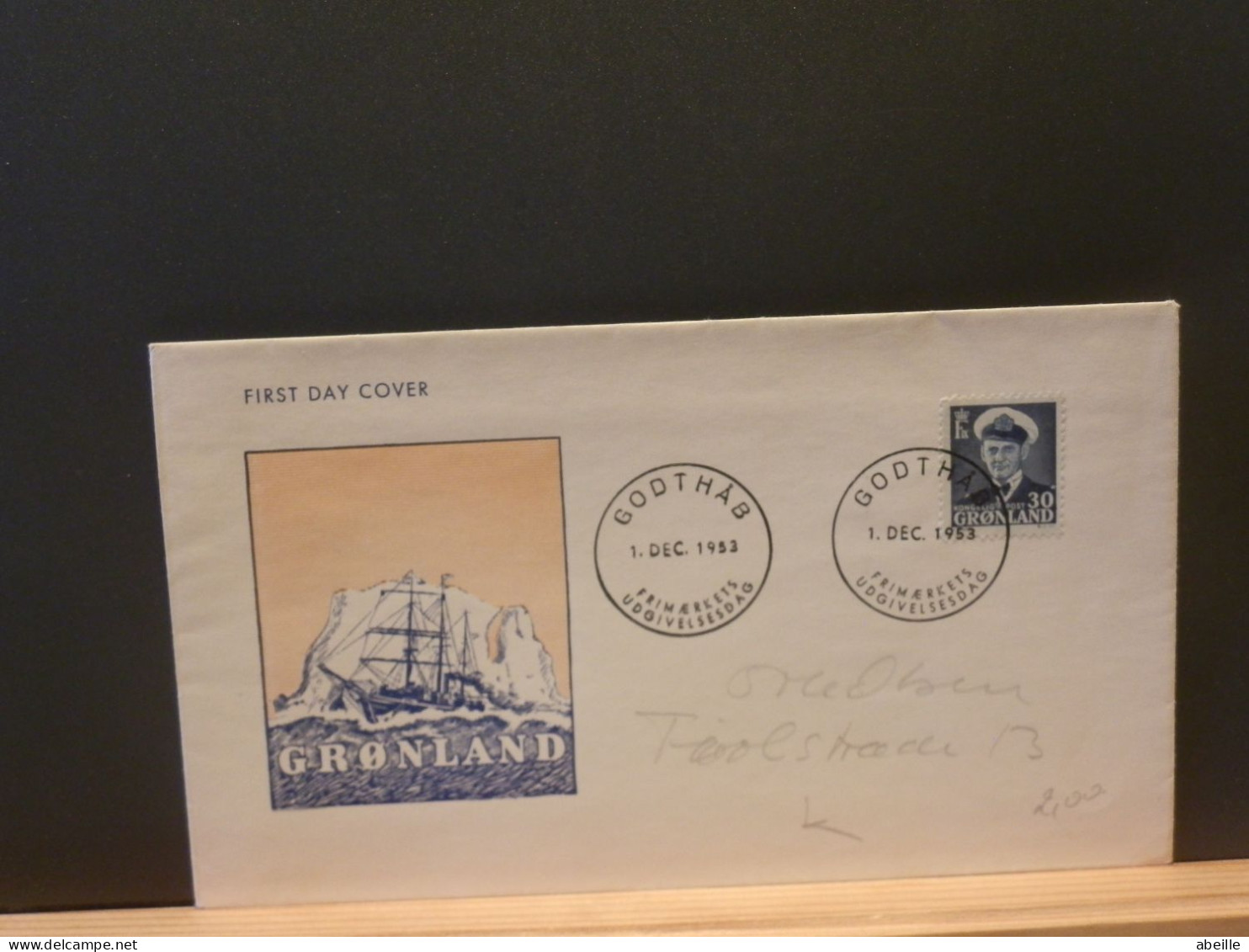 FDC GROENL.58/  DOC.   GROENLAND  1953 - Covers & Documents