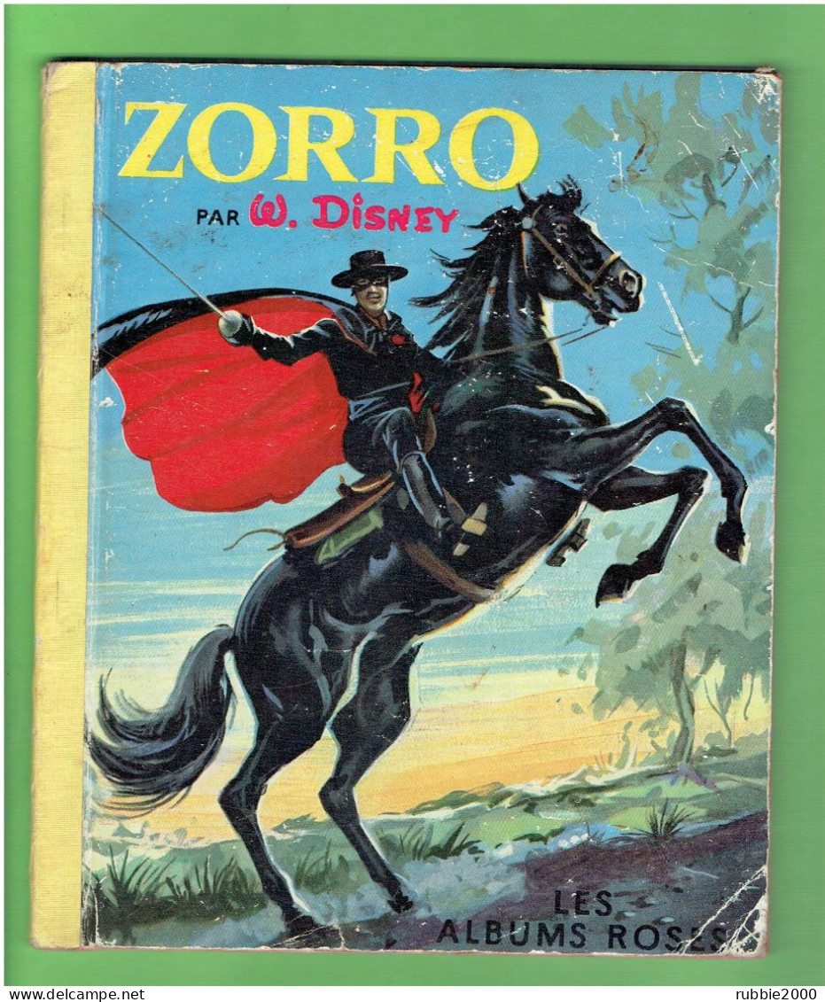 ZORRO 1959 WALT DISNEY LES ALBUMS ROSES - Disney