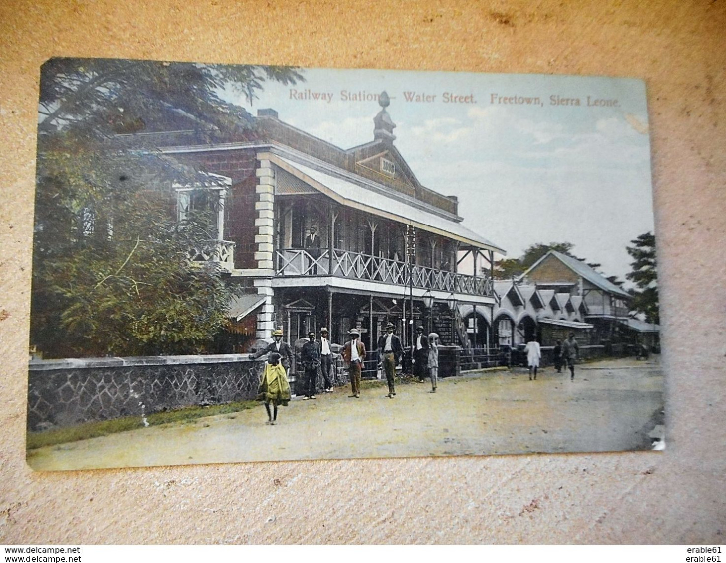 CPA RAILWAY STATION WATER STREET FREETOWN SIERRA LEONE - Sierra Leone