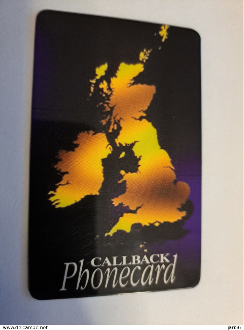 GREAT BRITAIN / CALBACK  PHONECARD  GREAT BRITAIN MAP    /   /    PREPAID CARD/ MINT  **15989** - [10] Sammlungen