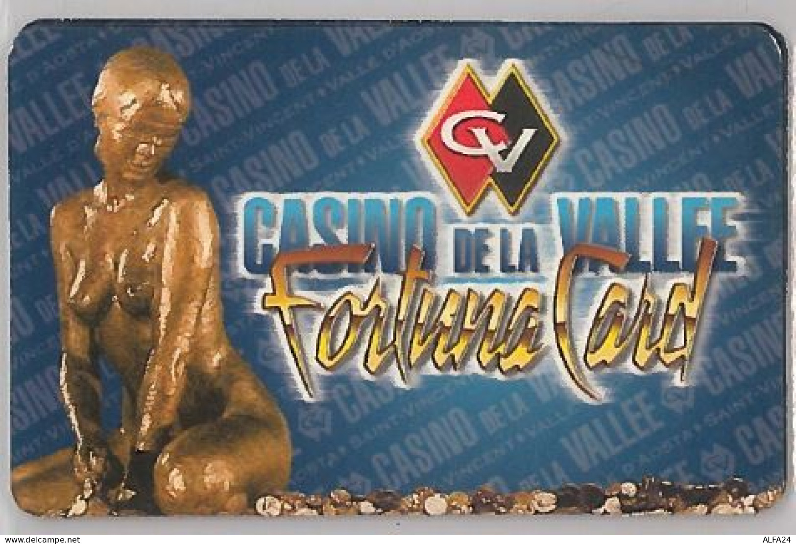 CASINO DELLA VALLEE -FORTUNA CARD (H.37.2 - Casinokarten