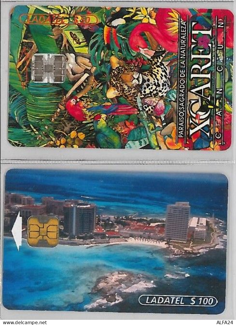 LOT 2 PHONE CARD - MESSICO (H.20.2 - Mexico