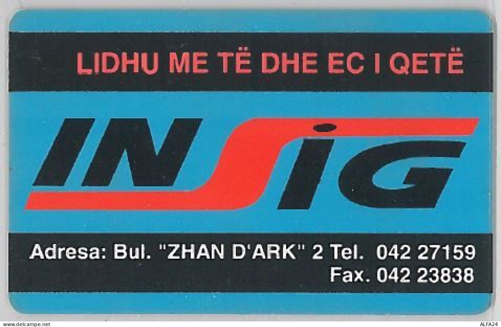 PHONE CARD - ALBANIA (H.26.7 - Albania