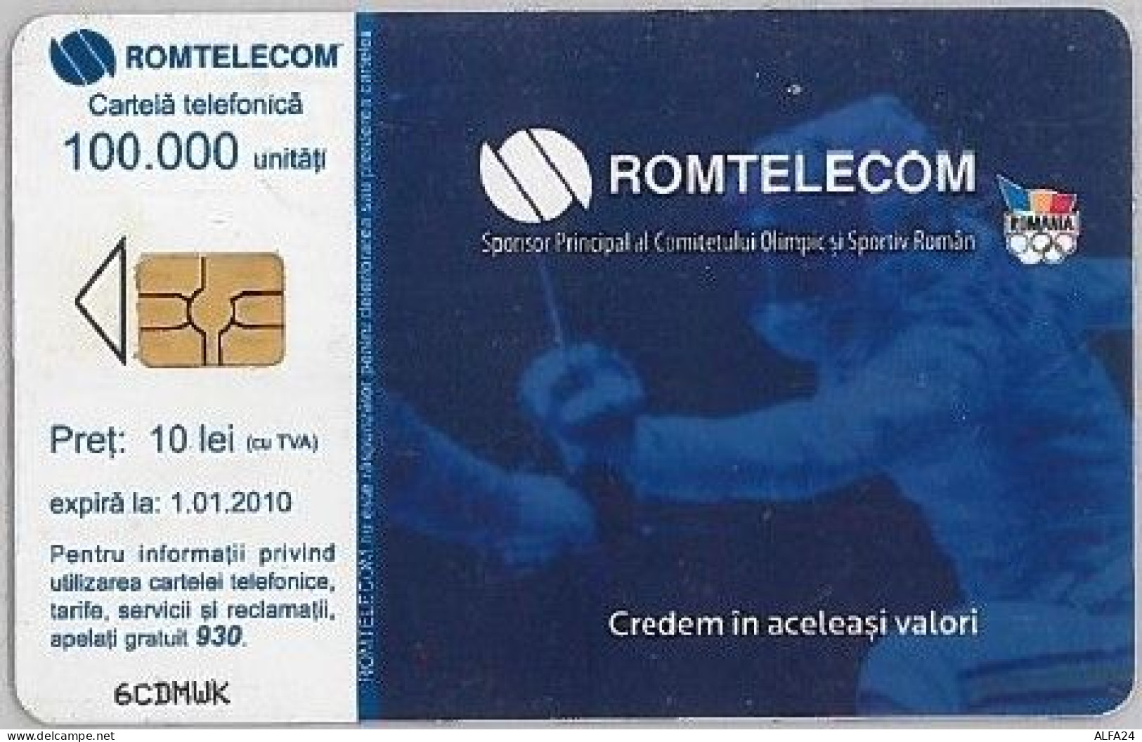 PHONE CARD - ROMANIA (H.1.7 - Rumänien