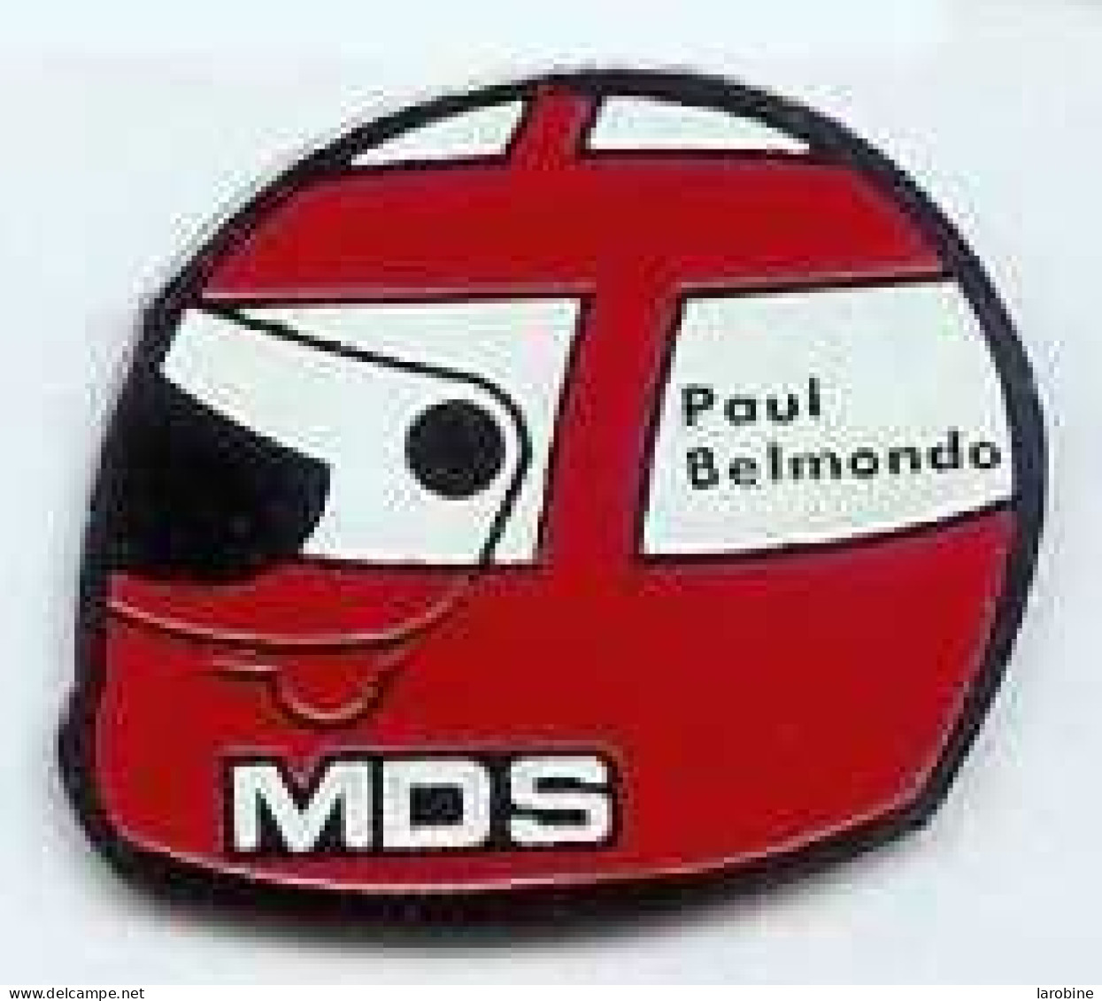@@ Casque Formule Renault - F3000- F1 Paul Belmondo Avec MDS @@aut35b - F1