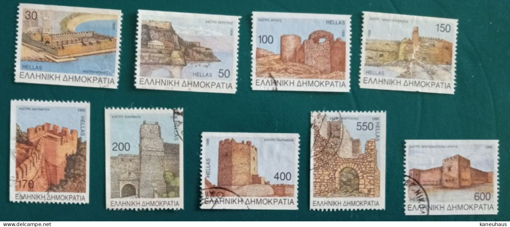 1998 Michel-Nr. 1981-1991C Ohne 1986C Gestempelt - Used Stamps
