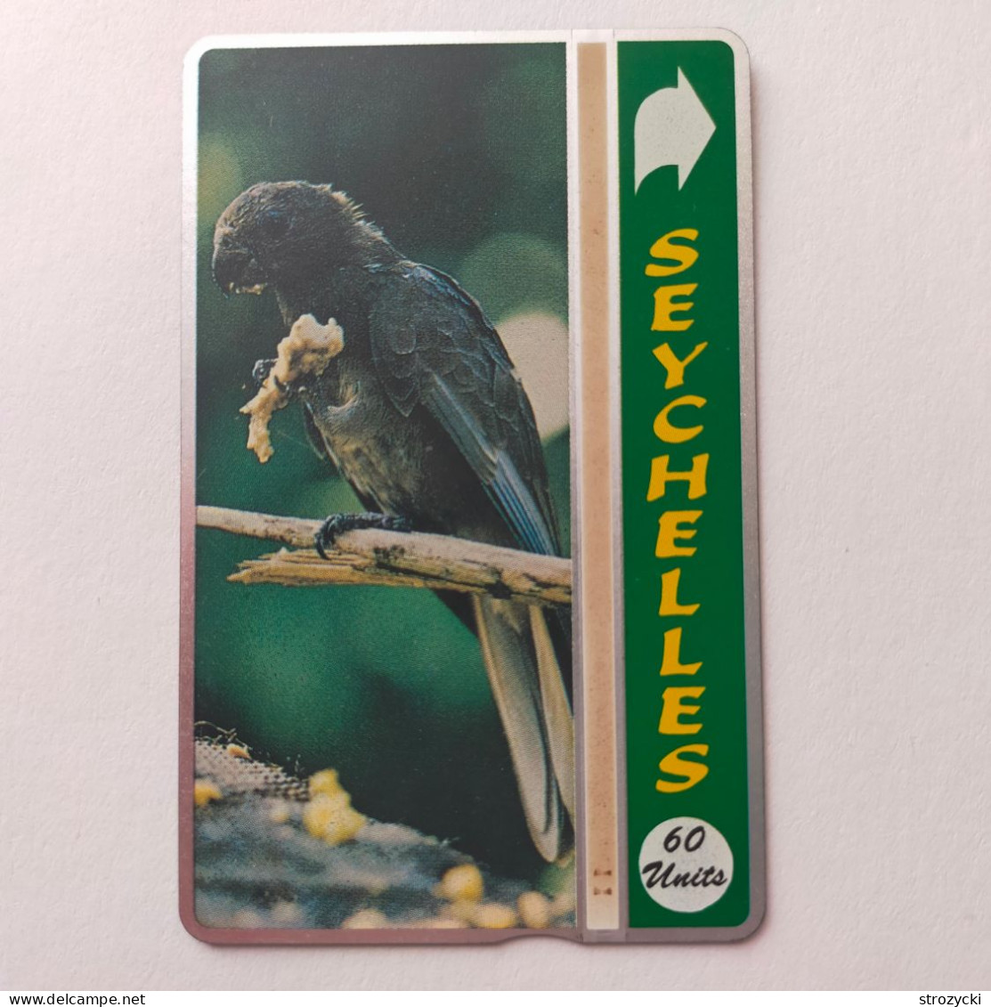 Seychelles - Black Parrot Of Praslin (405A) - Seychellen
