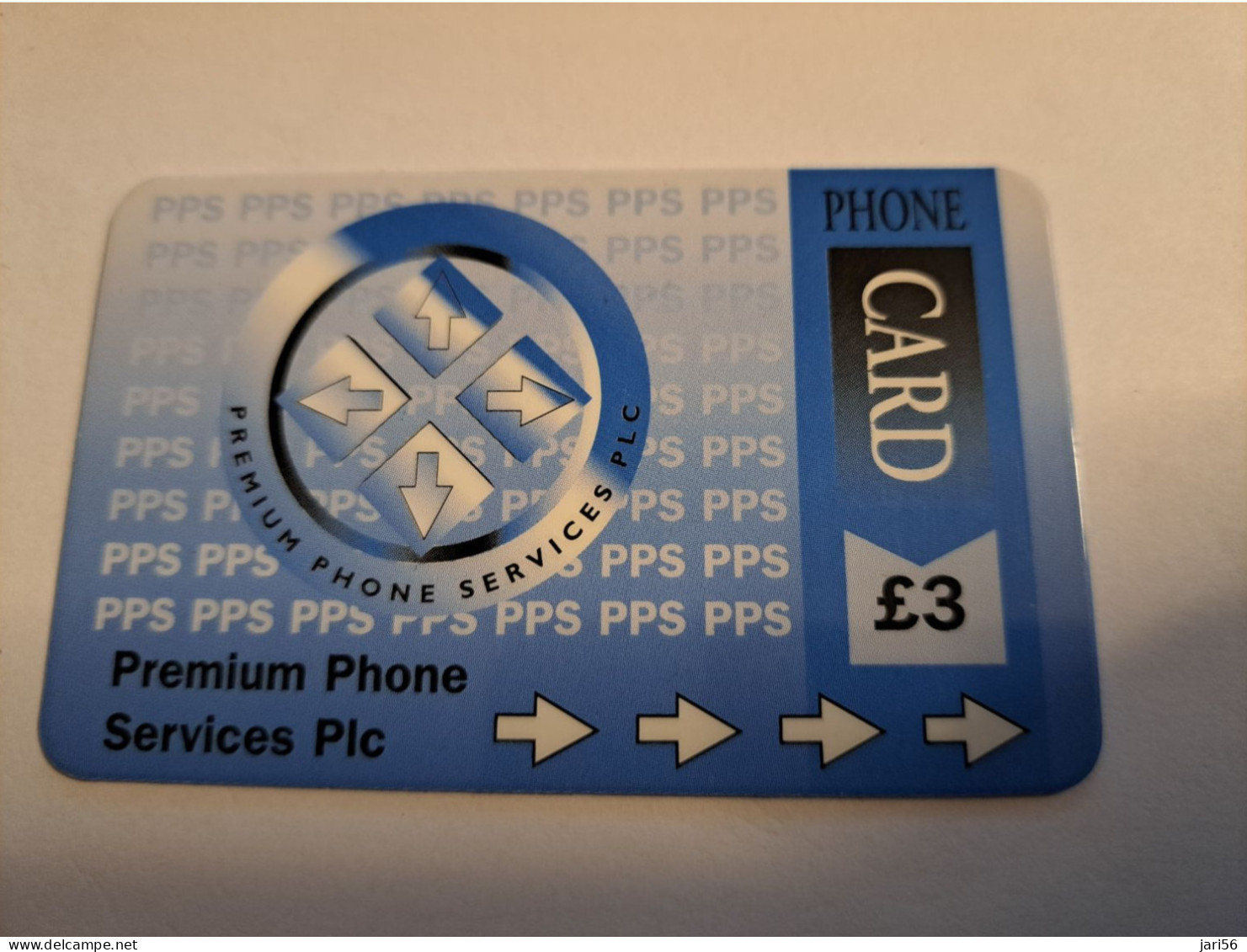 GREAT BRITAIN /   3  POUND /  PHONECARD  /    / PPS PREMIUM PHONE SERVICE   /    PREPAID CARD/ MINT  **15997 ** - [10] Sammlungen