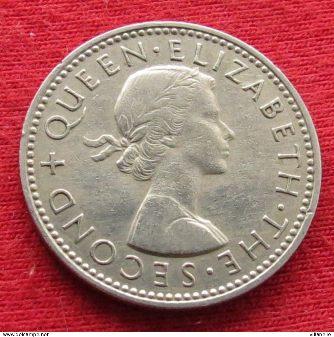 New Zealand 1 One Shilling 1961 KM# 27.2  *V2T Nova Zelandia Nuova Zelanda Nouvelle Zelande - Nuova Zelanda