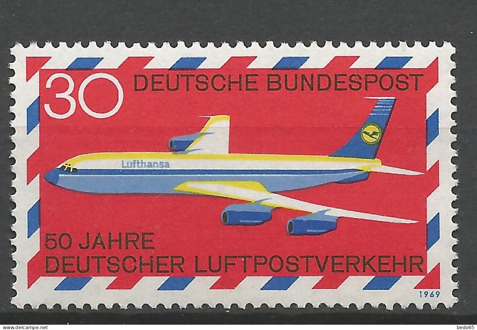 ALLEMAGNE PA N° 2 NEUF** LUXE SANS CHARNIERE / Hingeless / MNH - Timbres