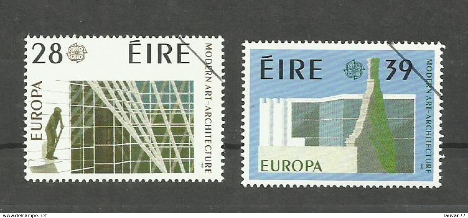 Irlande N°626, 627 Cote 9€ - Gebruikt